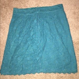 Blue skirt